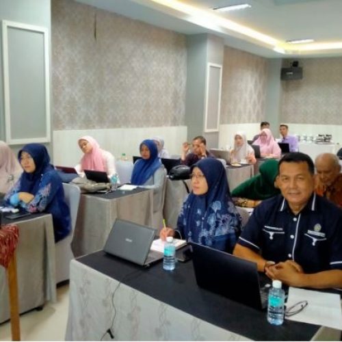 Ketua dan Sekretaris LPM-USM mengikuti Acara Diseminasi Pelaporan Sistem SPMI Perguruan Tinggi di Lingkungan LL-DIKTI 13 Aceh